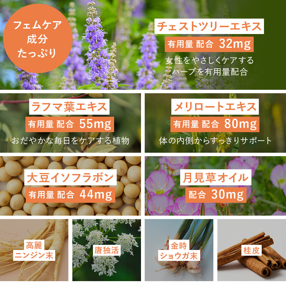 【フェムケアサプリメント】ベターリズム_YP SELFEM