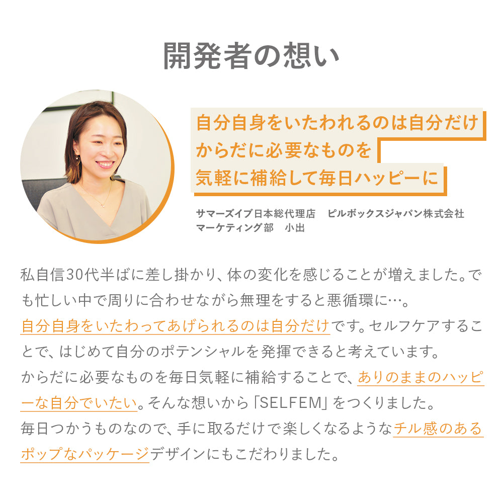 【フェムケアサプリメント】ベターリズム_YP SELFEM