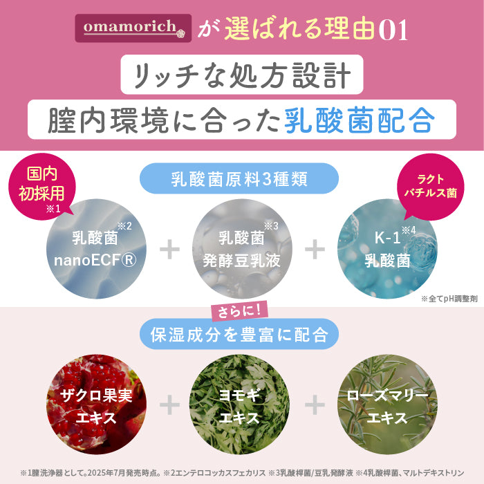 2025年9月16日発売開始【膣内洗浄】omamorich インナーショットジェル 10本入り_YP