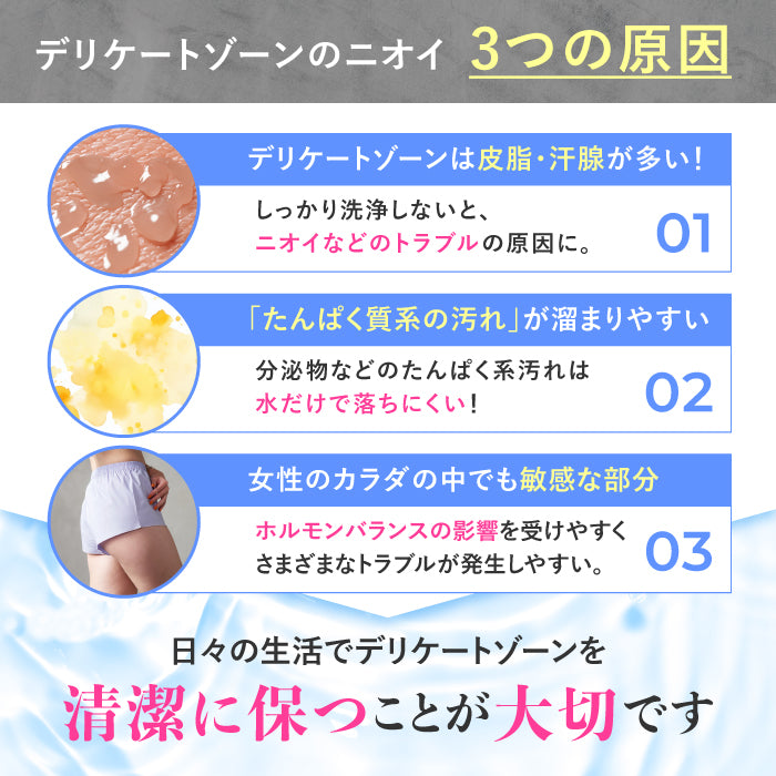 【送料無料】【フェミニンウォッシュ】ニオイ*集中ケア セット *ニオイの原因となる汚れや古い角質の除去_CP デリケートゾーンケア商品 サマーズイブ Summer's Eve
