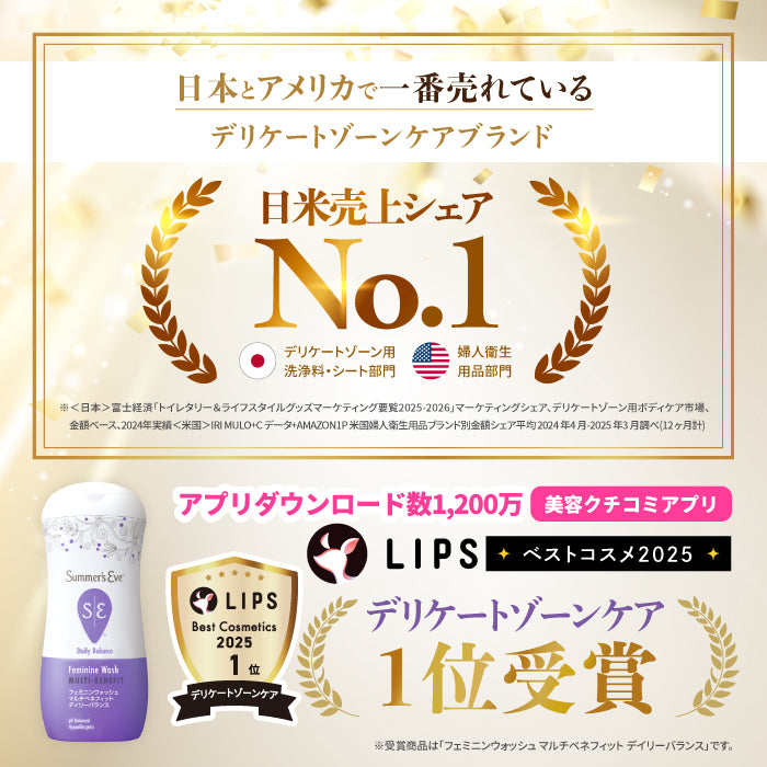 NEW【フェミニンウォッシュ】マルチベネフィット デイリーバランス ＜詰め替え用＞ デリケートゾーンケア商品 サマーズイブ Summer's Eve