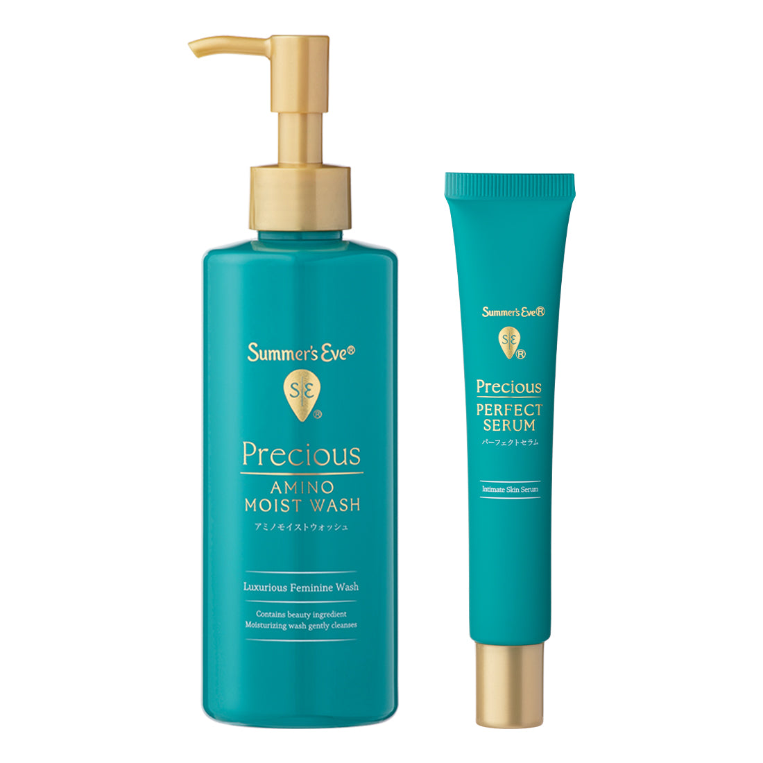 NEW【プレシャスシリーズ】プレシャス プレミアムケアセット アミノモイストウォッシュ パーフェクトセラム セット デリケートゾーン用ウォッシュと美容液 セット サマーズイブ Summer's Eve