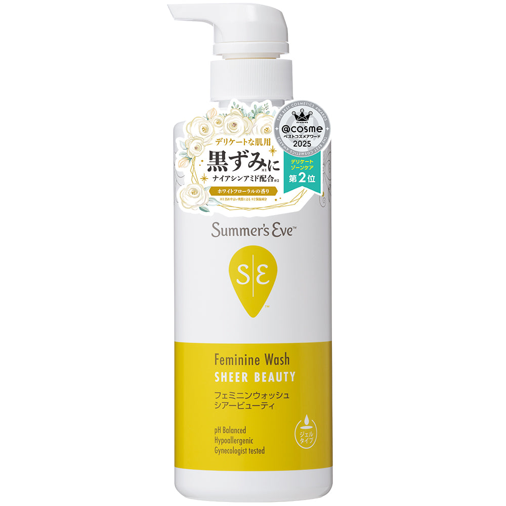 【フェミニンウォッシュ】フェミニンウォッシュ シアービューティ 444mL デリケートゾーンケア商品 サマーズイブ Summer's Eve